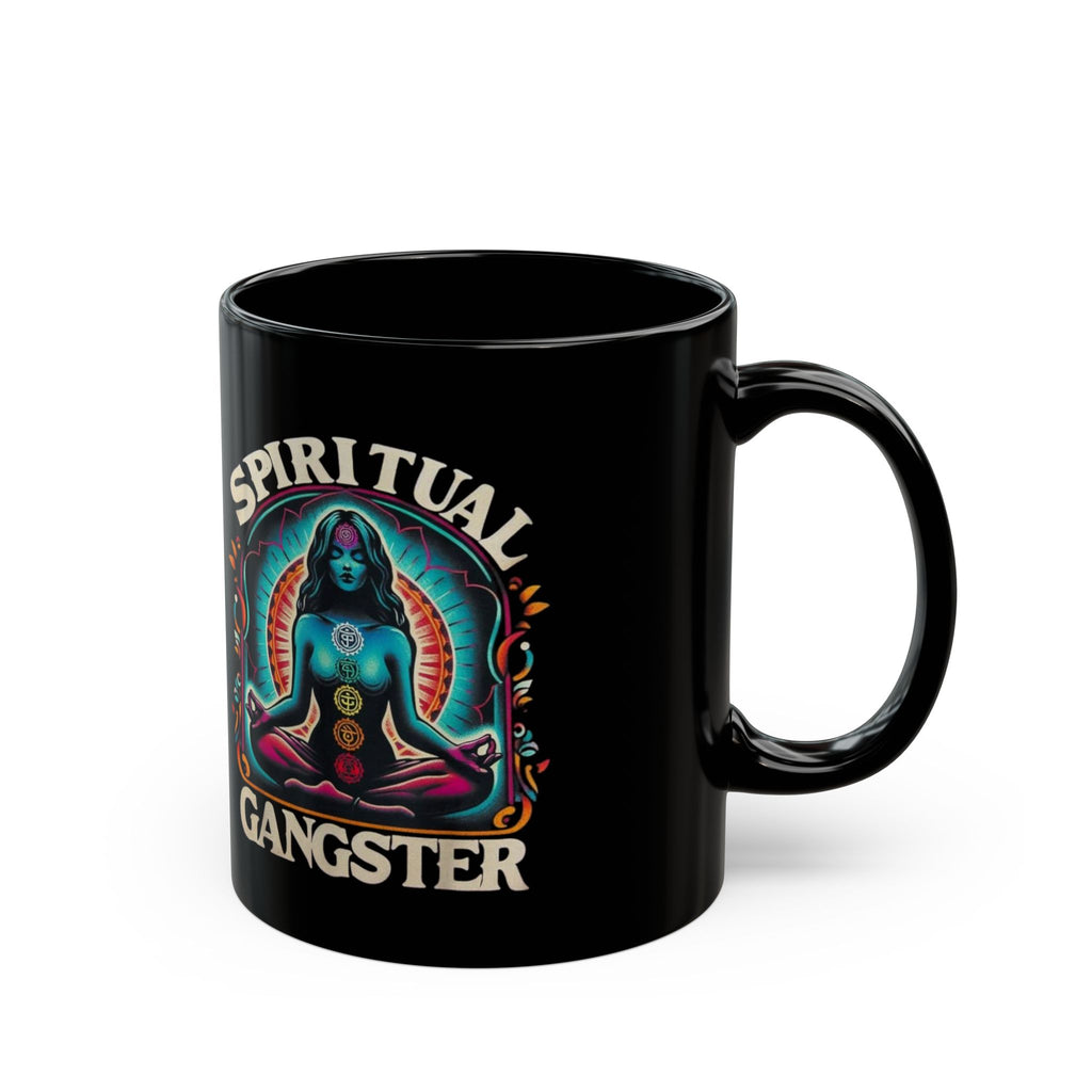 Spiritual Gangster Black Mug 11oz