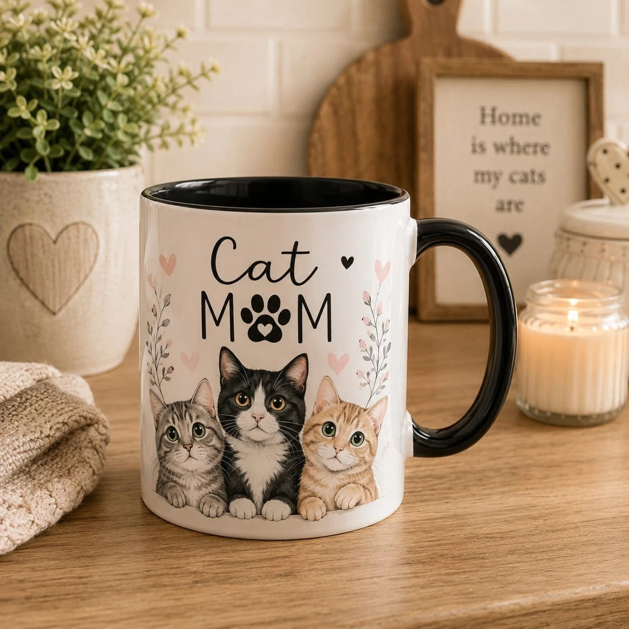 Cat Mum Coffee Mug Tea Mug Cup 11oz