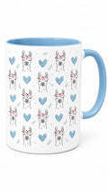 Love Hearts & Llama's Coffee Mug Tea Mug Cup 11oz
