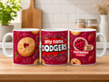 Jammie Dodgers Inspired Personalised Coffee Mug Tea Mug Novelty 11oz Cup