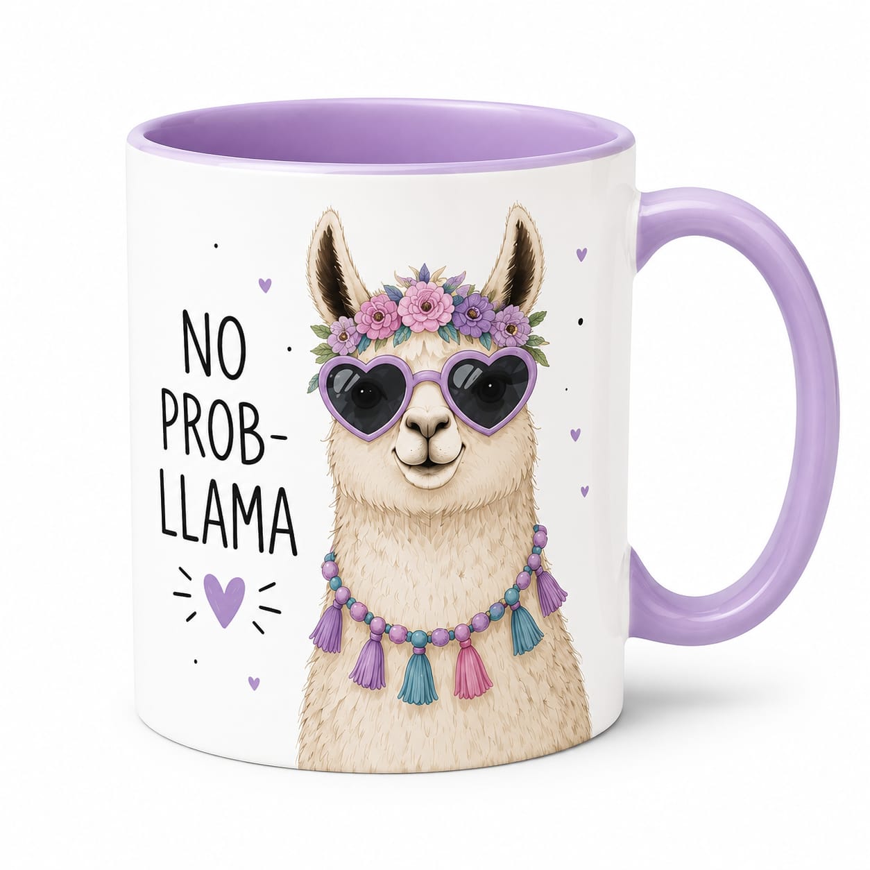 No Prob-Llama Coffee Mug Tea Mug Novelty 11oz Cup