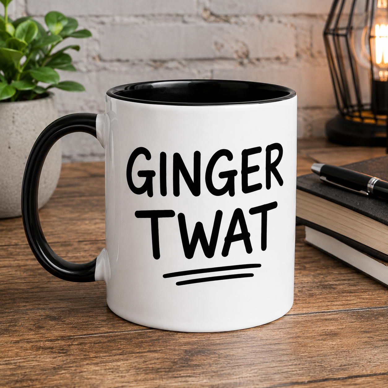 Ginger Tw** Coffee Mug Tea Mug Novelty 11oz Cup