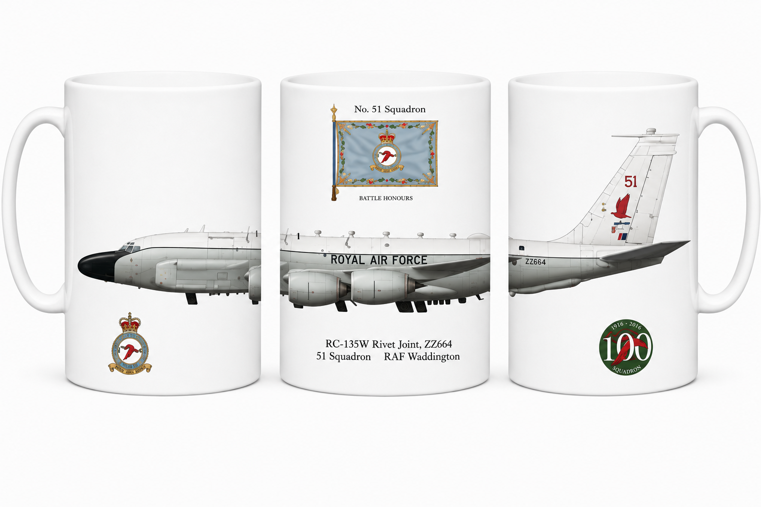 RAF RC135-W Rivet Joint Coffee Mug Tea Mug 11oz Cup