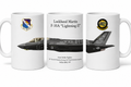 USAF Lockheed Martin F35-A Lightning Coffee Mug Tea Mug 11oz Cup