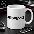 AMG Mercedes Logo Inspired Coffee Mug Tea Mug Novelty 11oz Cup