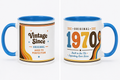 1970 Birthday Gift Mug Present for Men Women Party Birthday Year Mug Coffee Cup