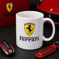Ferrari Logo Inspired Coffee Mug Tea Mug Novelty 11oz Cup