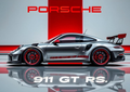 Porsche 911 GT RS A3/A4 Print
