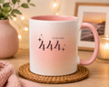 444 Lucky Girl Coffee Mug Tea Mug Novelty 11oz Cup