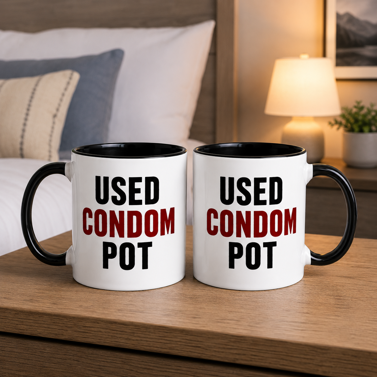 Used Condom Pot Coffee Mug Tea Mug Novelty 11oz Cup