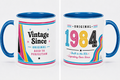 1984 Birthday Gift Mug Present for Men Women Party Birthday Year Mug Coffee Cup