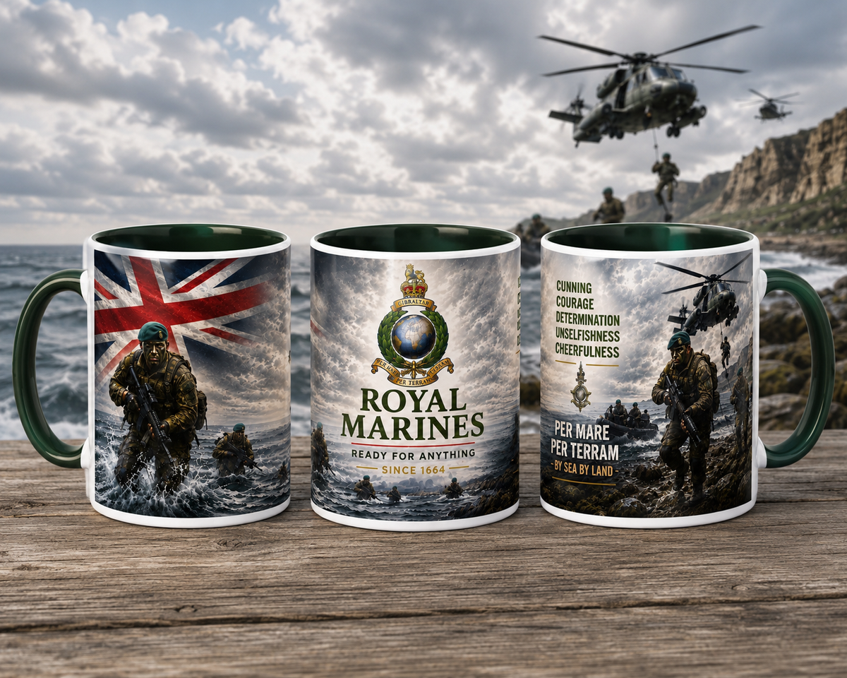 Royal Marines Brew Mug Coffee Mug Tea Mug Cup 11oz Gift Mug