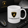 Lamborghini Logo Inspired Coffee Mug Tea Mug Novelty 11oz Cup