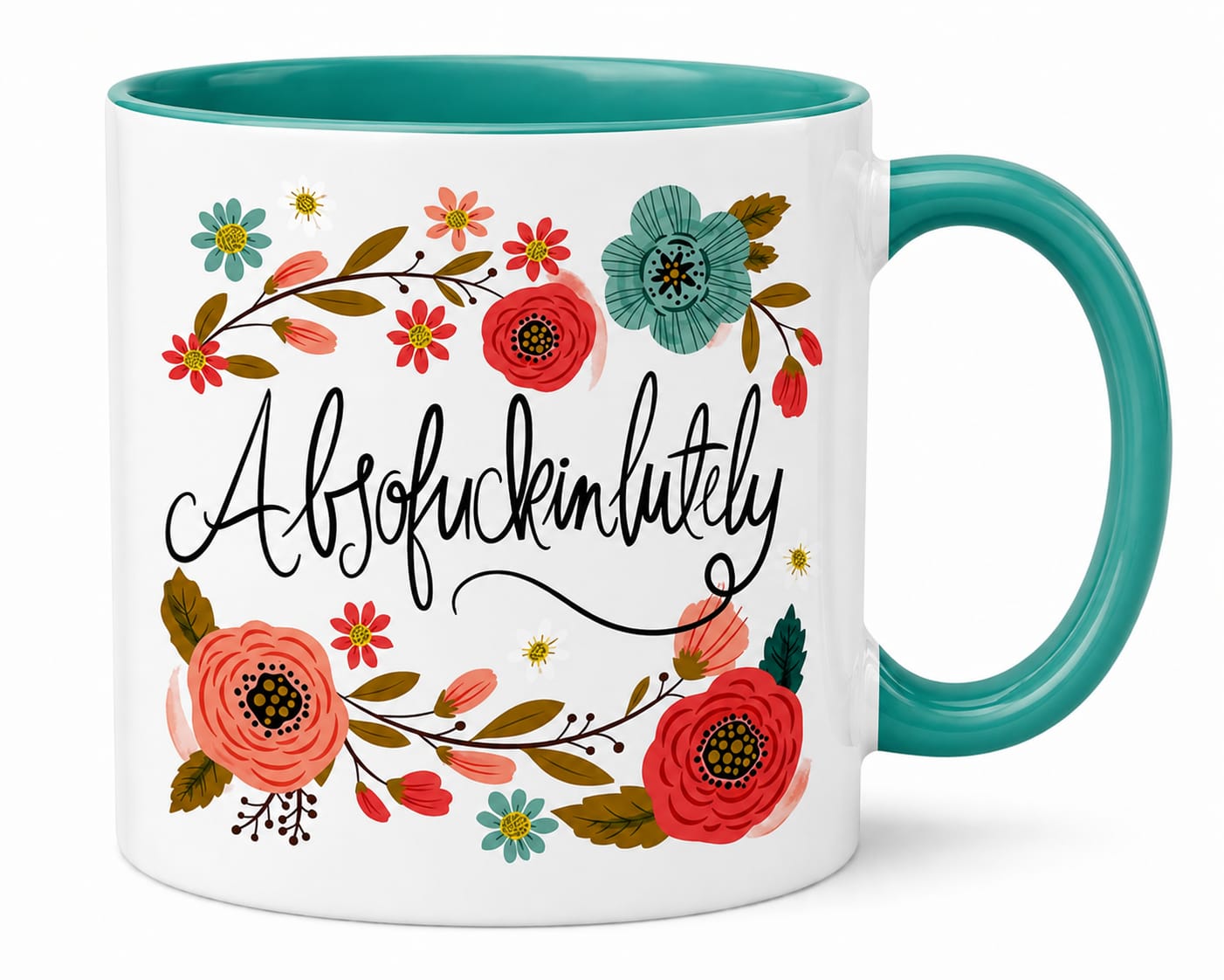 Absof**kinglutley Coffee Mug Tea Mug Novelty 11oz Cup