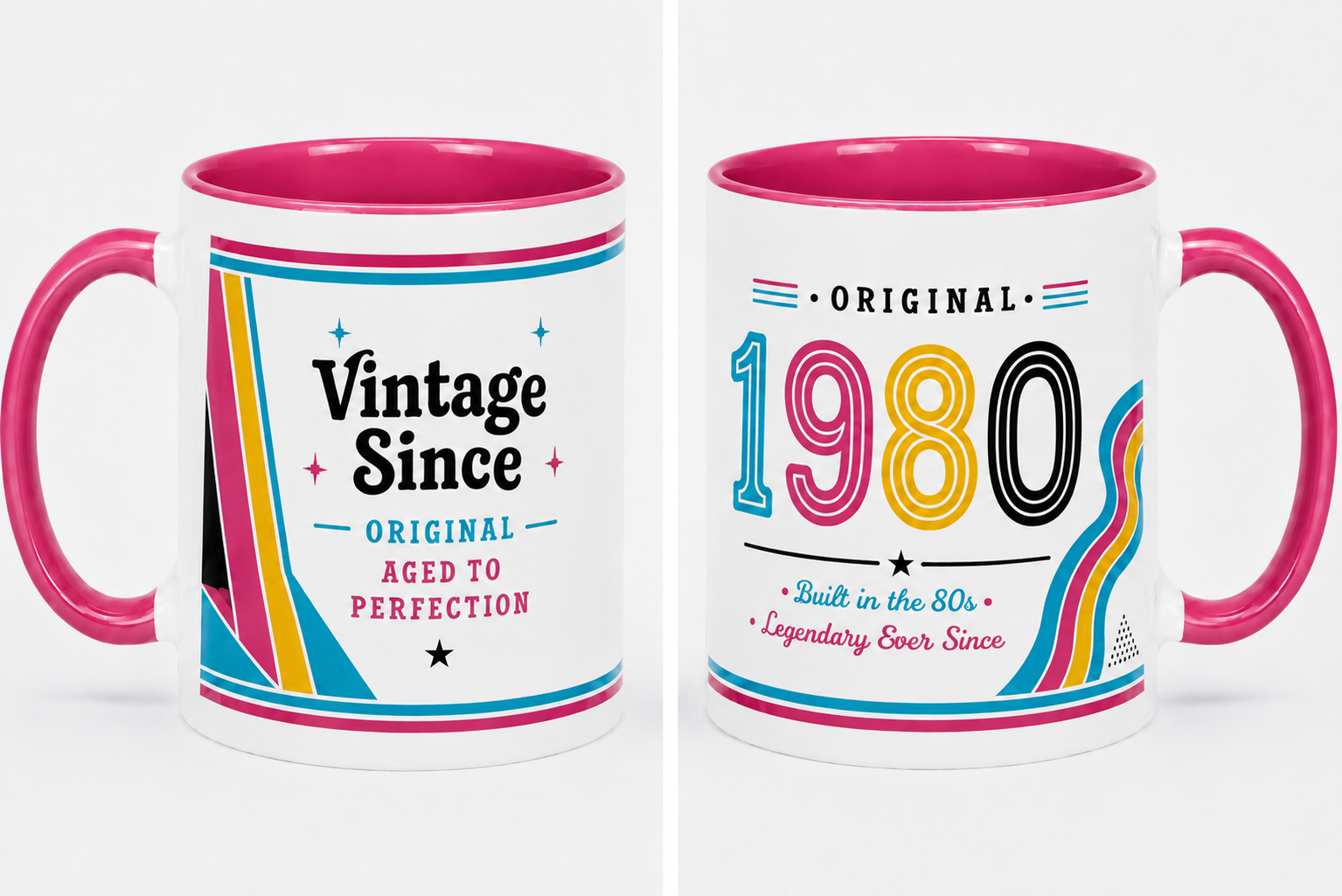1980 Birthday Gift Mug Present for Men Women Party Birthday Year Mug Coffee Cup