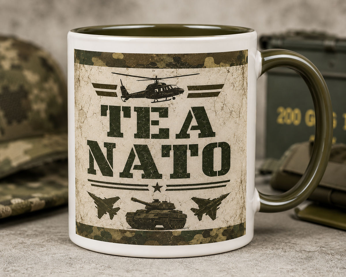 Armed Forces TEA NATO Brew Mug Coffee Mug Tea Mug Cup 11oz Gift Mug