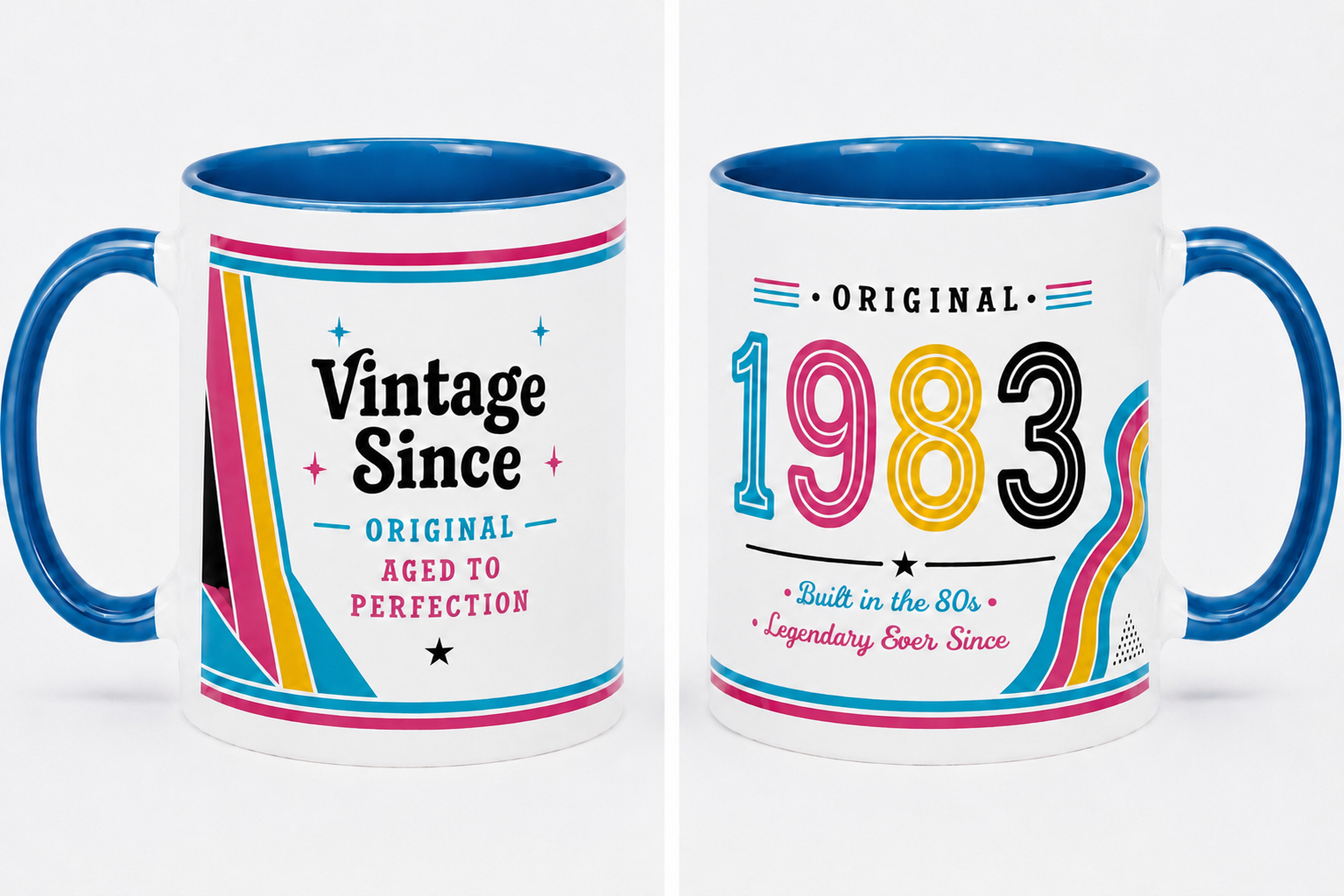 1983 Birthday Gift Mug Present for Men Women Party Birthday Year Mug Coffee Cup
