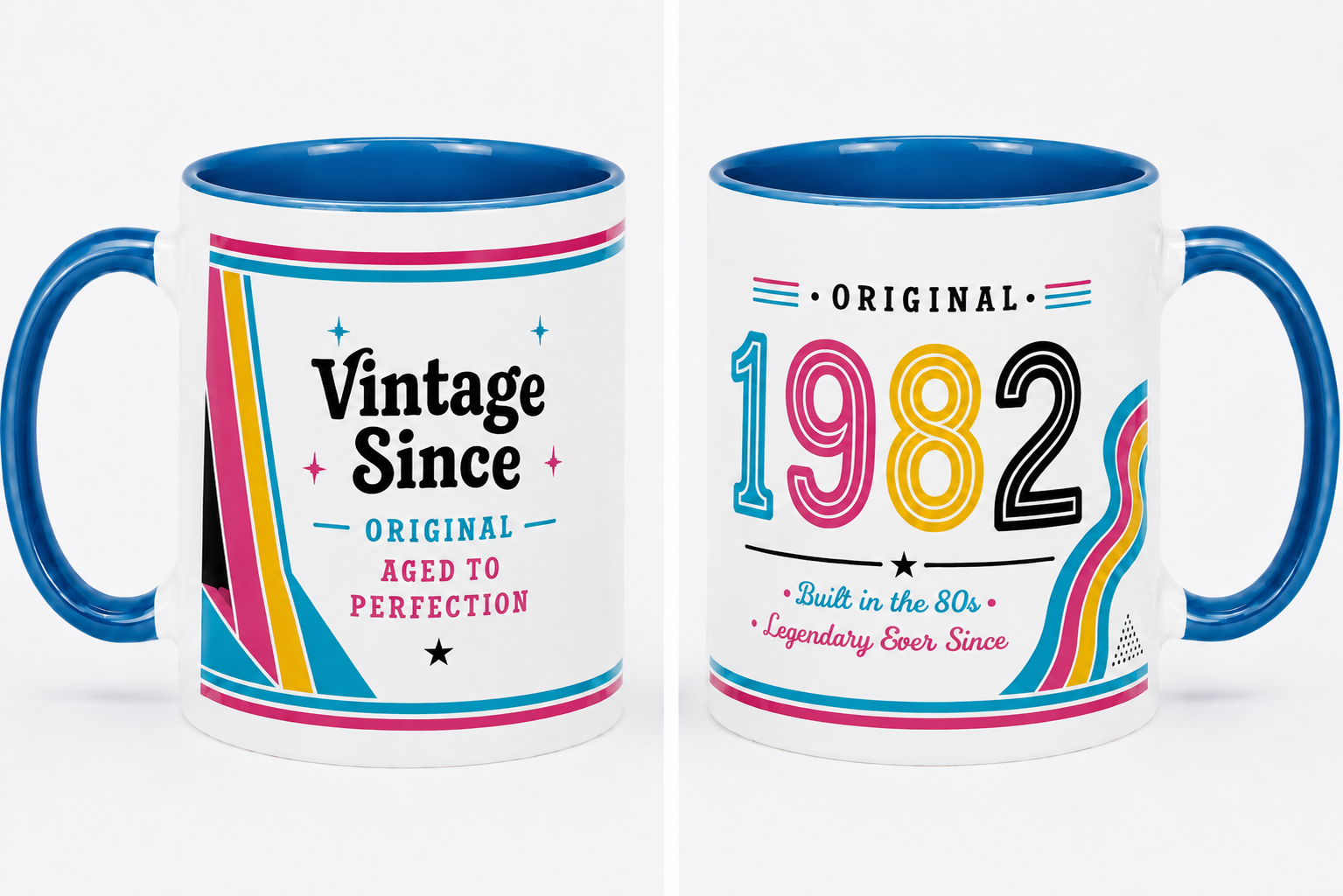 1982 Birthday Gift Mug Present for Men Women Party Birthday Year Mug Coffee Cup