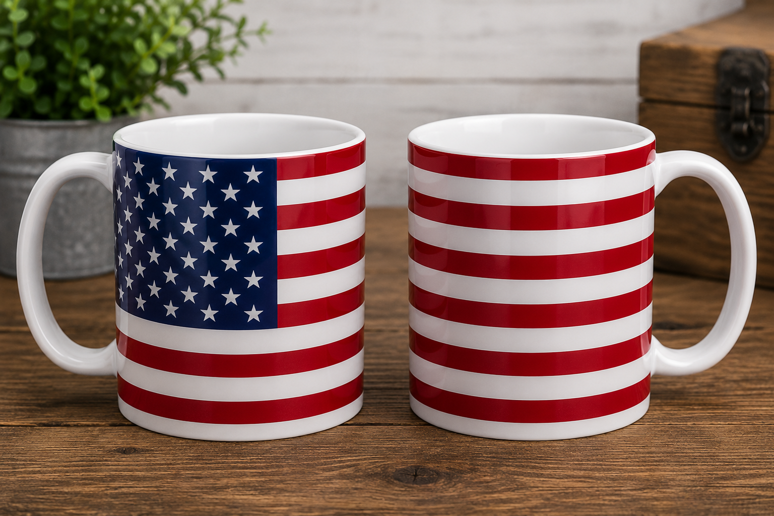 USA United States of America Flag Coffee Mug 11oz