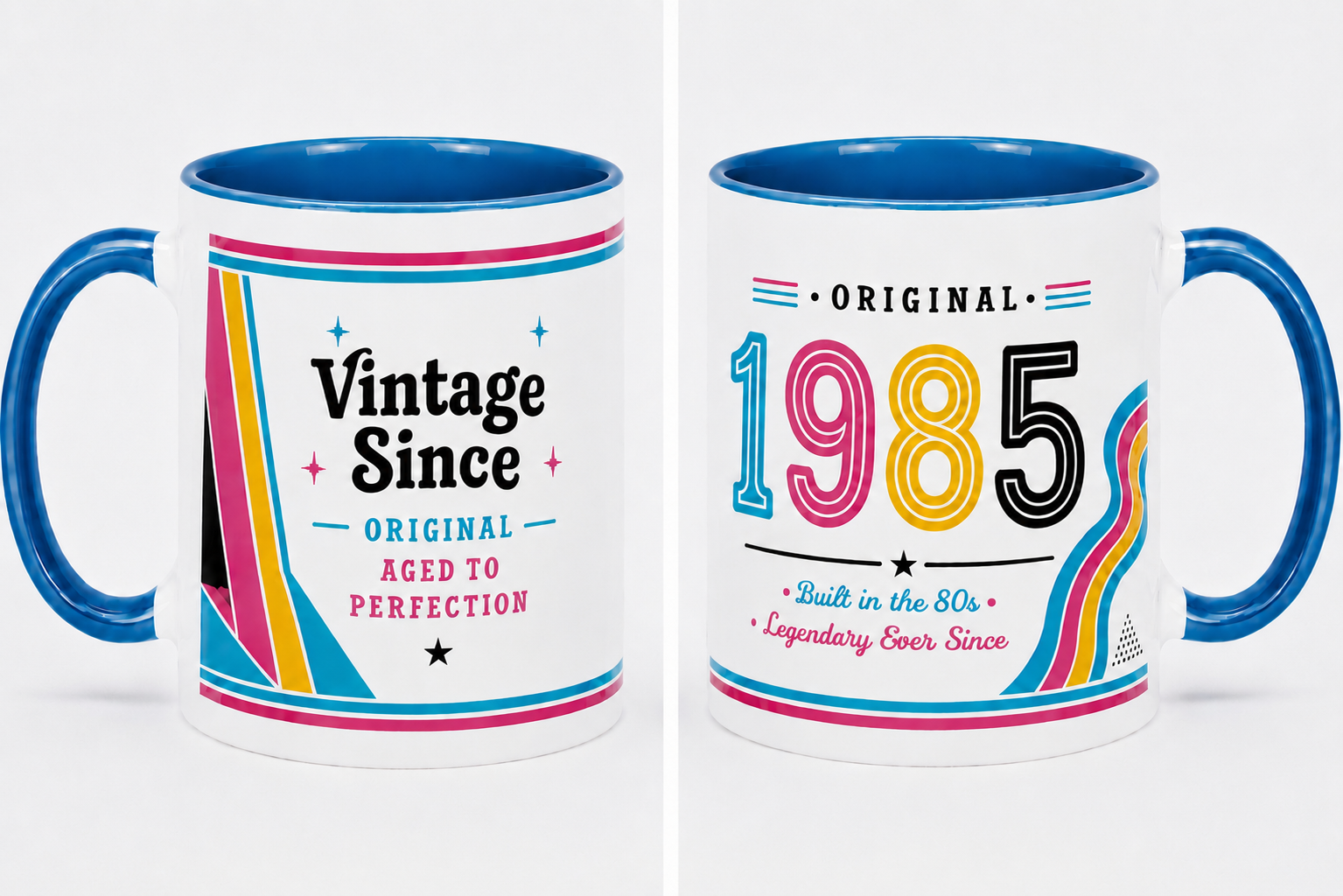 1985 Birthday Gift Mug Present for Men Women Party Birthday Year Mug Coffee Cup