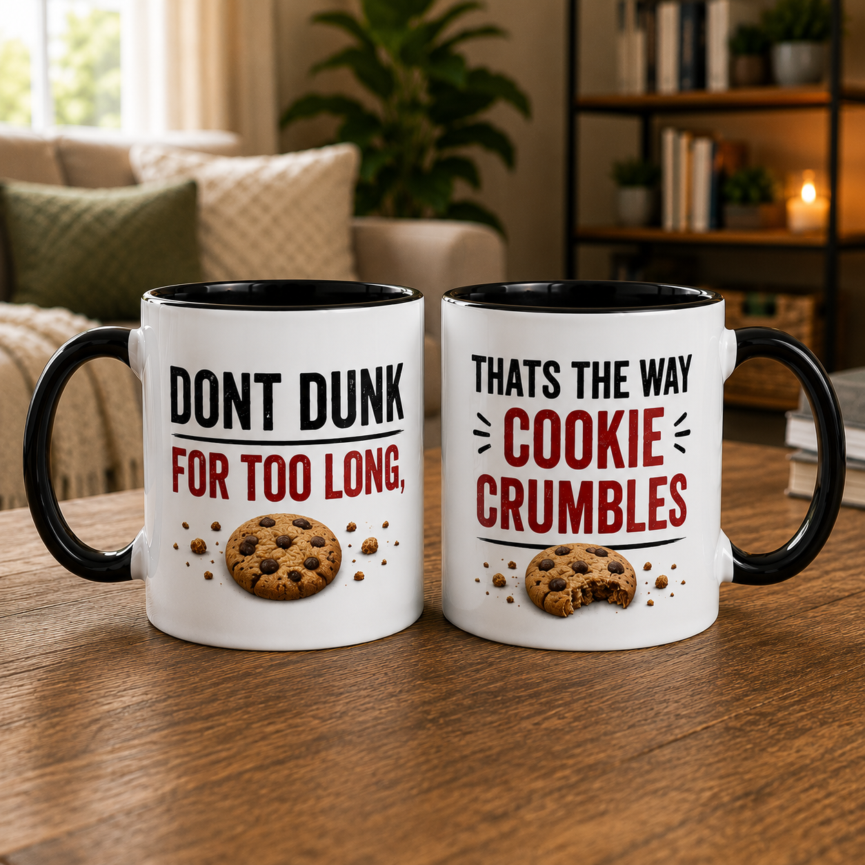 Dont Dunk For Too Long Thats The Way The Cookie Crumbles Coffee Mug Tea Mug 11oz
