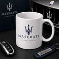 Maserati Logo Inspired  Coffee Mug Tea Mug Novelty 11oz Cup