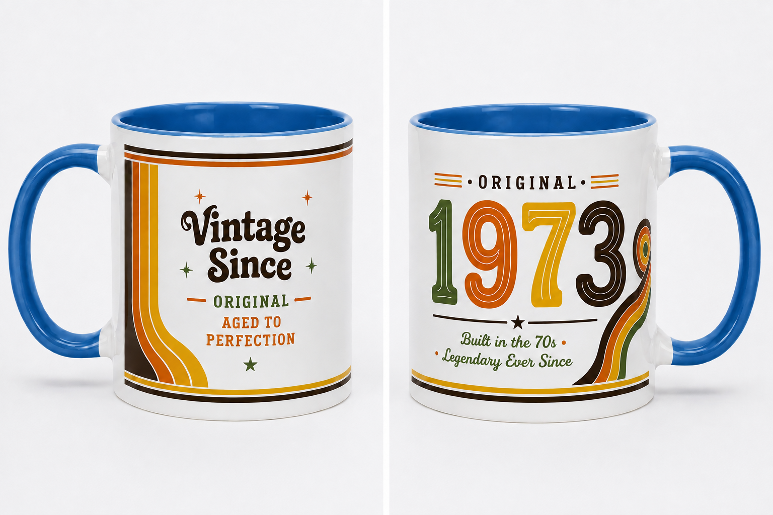 1973 Birthday Gift Mug Present for Men Women Party Birthday Year Mug Coffee Cup