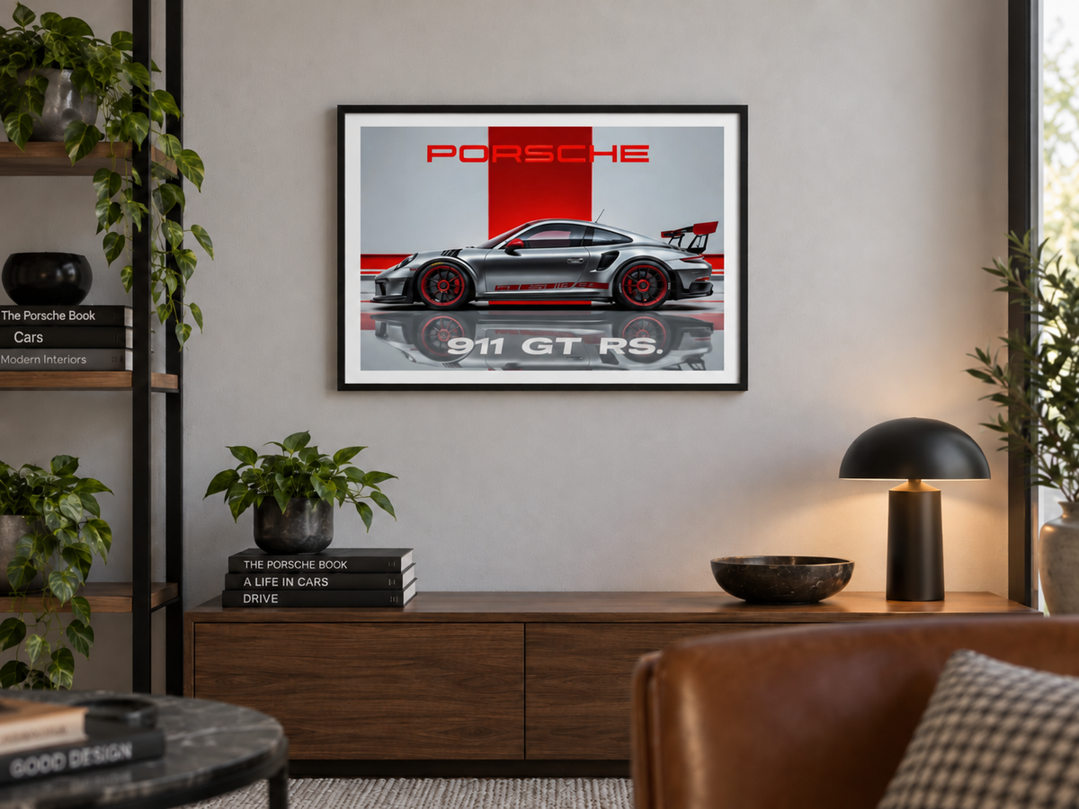 Porsche 911 GT RS A3/A4 Print